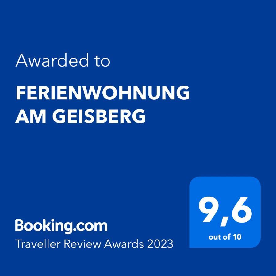 Ferienwohnung Am Geisberg Geisfeld  Exterior foto